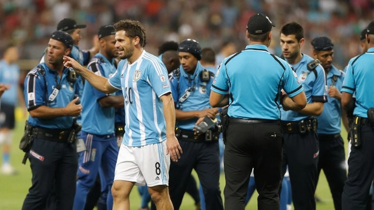 Copa America chaos: Luis Suarez says Uruguay players entered stands to protect families after Colombia clash